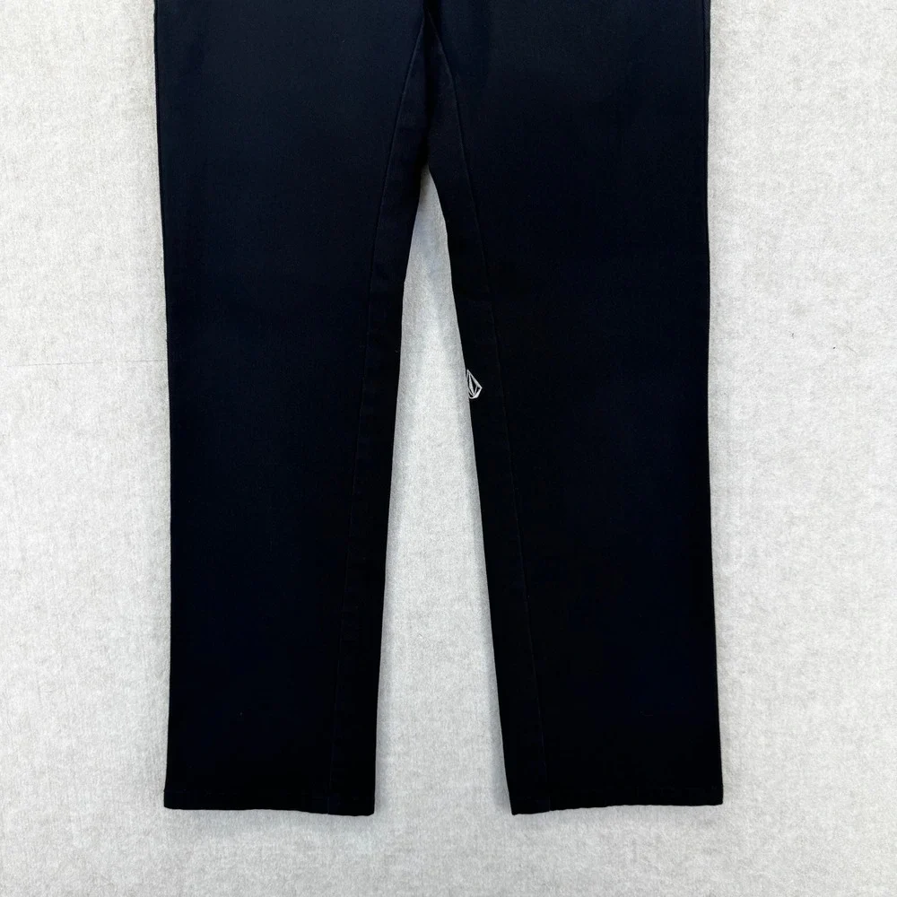 Volcom Boys Frickin Modern Stretch Chino Pants Black Size 24 10Y A0811606